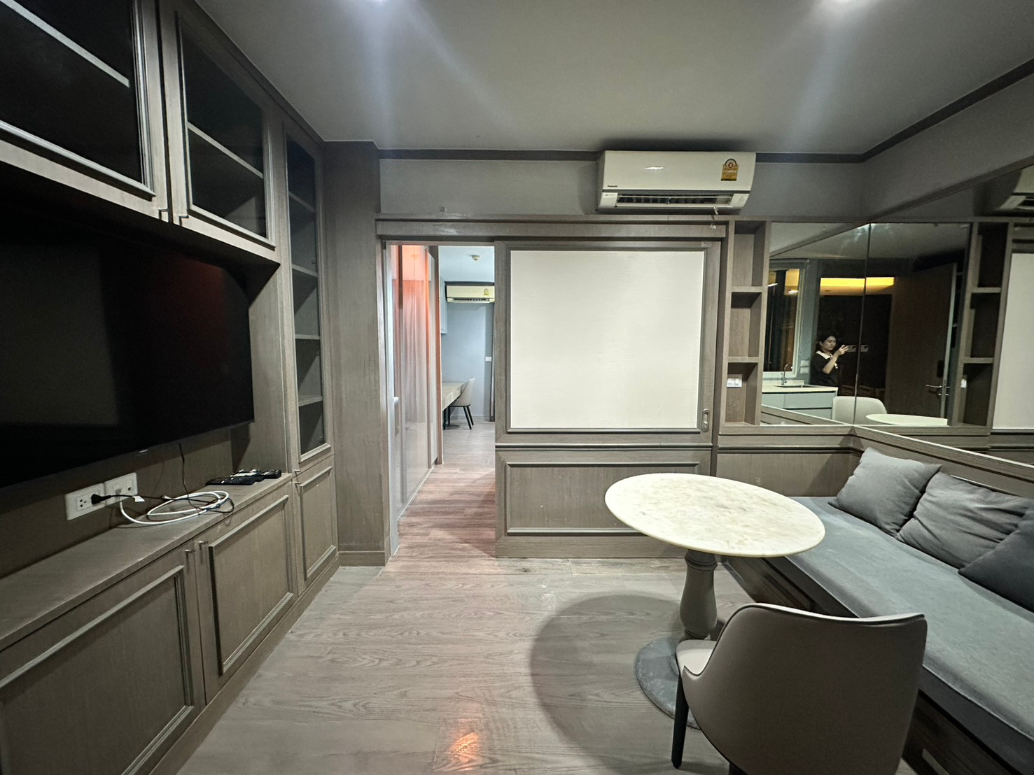 ให้เช่า A Space I.D Asoke Ratchada 1ห้องนอน 33sq.m 15,000 บาท เครื่องใช้ไฟฟ้าครบ – รูปที่ 2