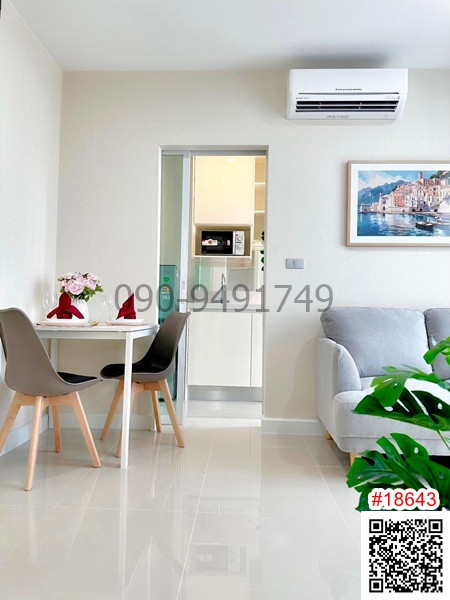 เช่า คอนโด The Sky Sukhumvit ตึก C ชั้น 9 ใกล้รถไฟฟ้า BTS อุดมสุข  – รูปที่ 4