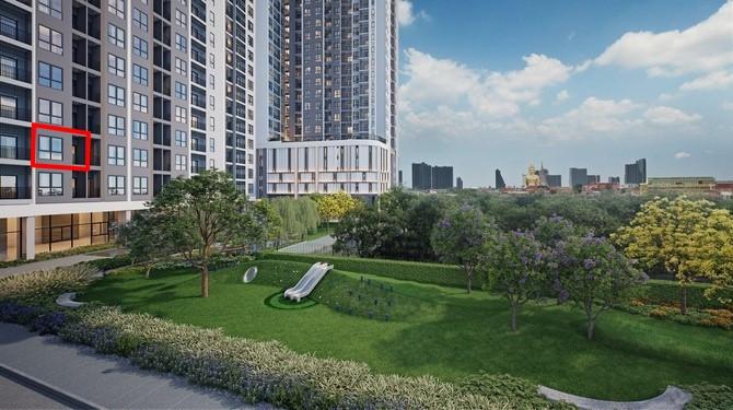 One bedroom, garden view, very good price