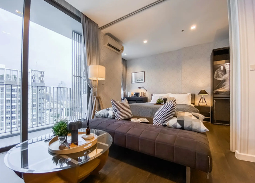 Condo for rent Nara 9 by Eastern Star | 25th floor, high view in the heart of the city | near BTS Chong Nonsi