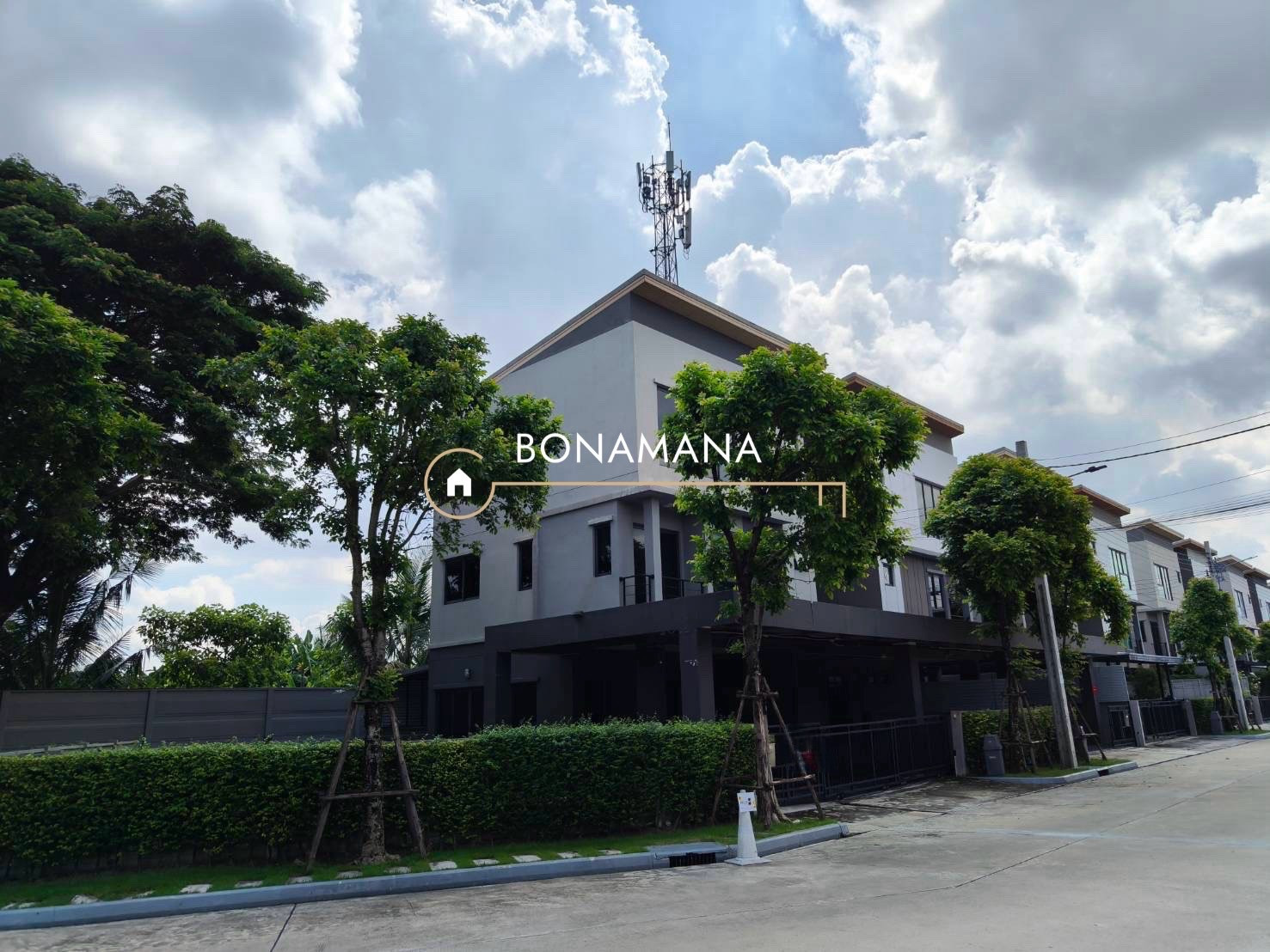 ให้เช่า บ้านแฝด บ้านกลางเมือง รามอินทรา 83 สเตชั่น (MRT รามอินทรา กม.9:  1.8km)  – รูปที่ 3