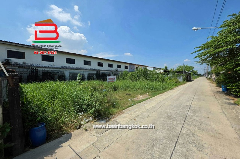 Empty land already filled in, Soi Metta, Lam Luk Ka Khlong 7, area 65 sq m., near Chatchawan Market, Lam Luk Ka Khlong 7, Liap Khlong 7 Road, Lam Luk Ka, Bueng Kham Proi Subdistrict, Lam Luk Ka District, Pathum Thani Province. – รูปที่ 4