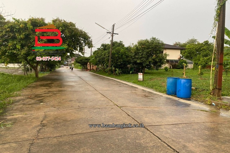 Vacant land, Muang Ake, Soi Aek Burapha 8, Intersection 3, area 100 sq m, good location, near Rangsit University, Phahon Yothin Road, Lak Hok Subdistrict, Mueang Pathum Thani District, Pathum Thani. – รูปที่ 3