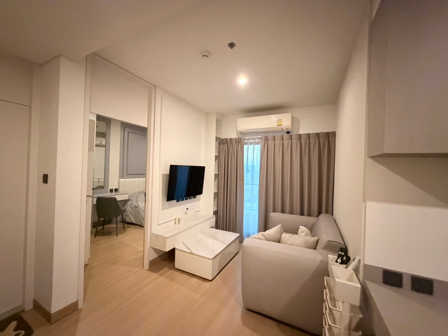  ขาย Lumpini Suite Dindaeng-Ratchapraro ลุมพินี สวีท ดินแดง-ราชปรารภ ห้องตกแต่งพร้อมเข้าอยู่