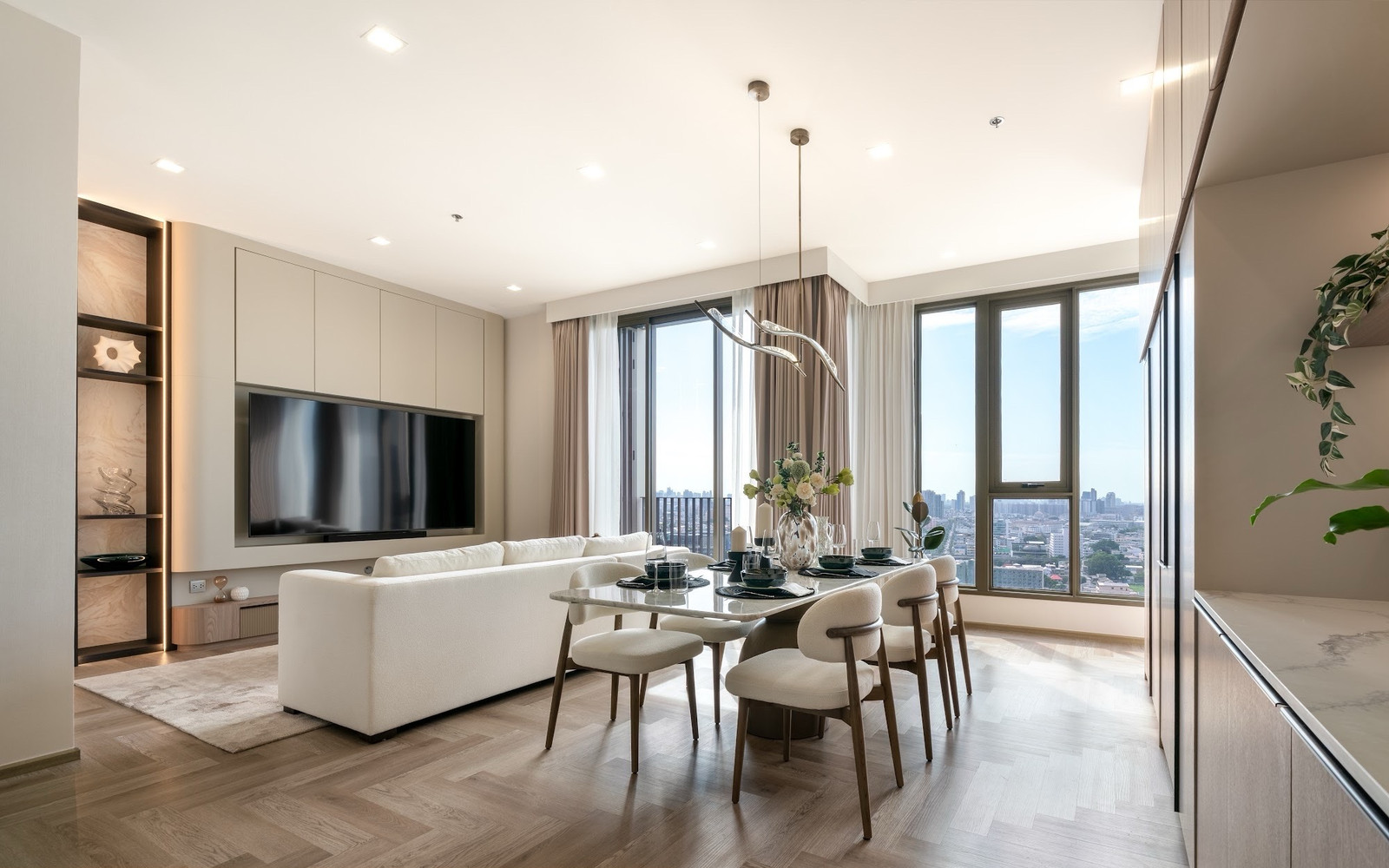 Urgent For Rent | 3bed 4bath, 147 sqm | Brand New Unit (Combined unit) | Ready to move | K.chaem 099-620-2888