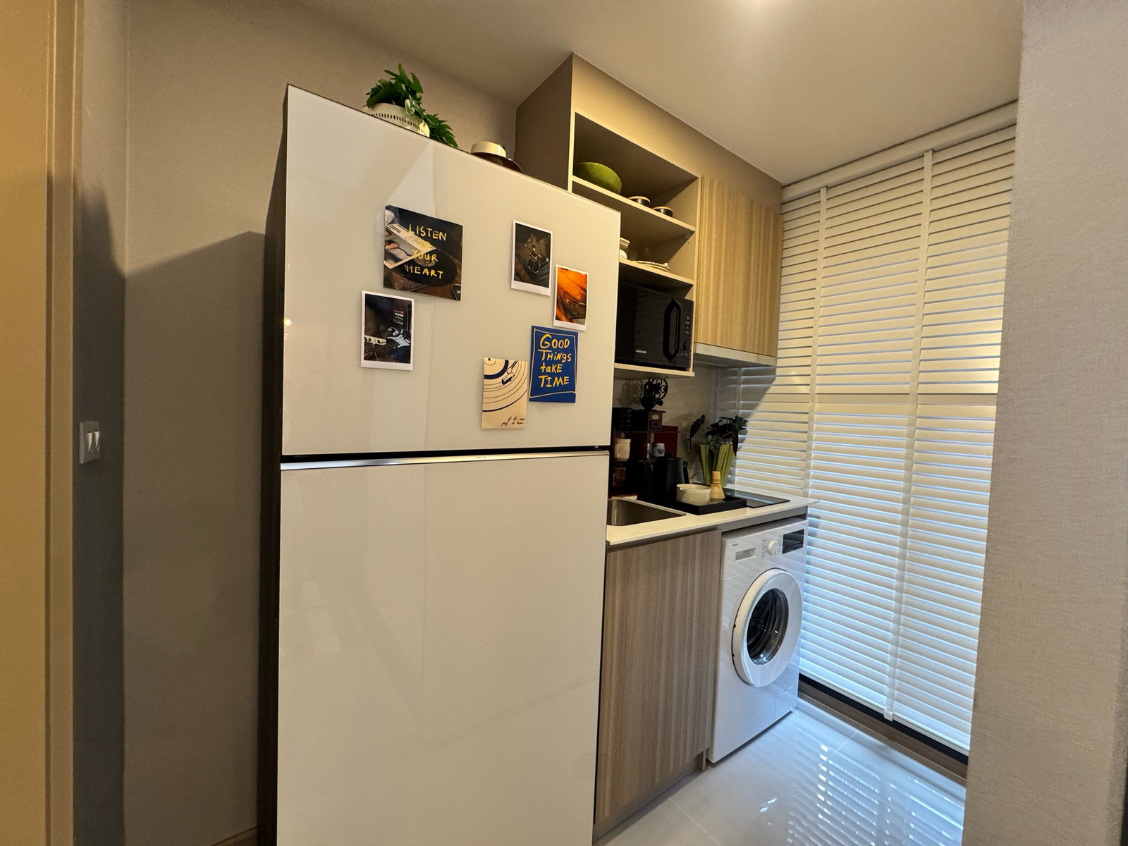 Condo allows pets, near Mrt.Ratchada, starting at 2.42 million baht, 25 sq m., free furniture + 5 appliances. – รูปที่ 2