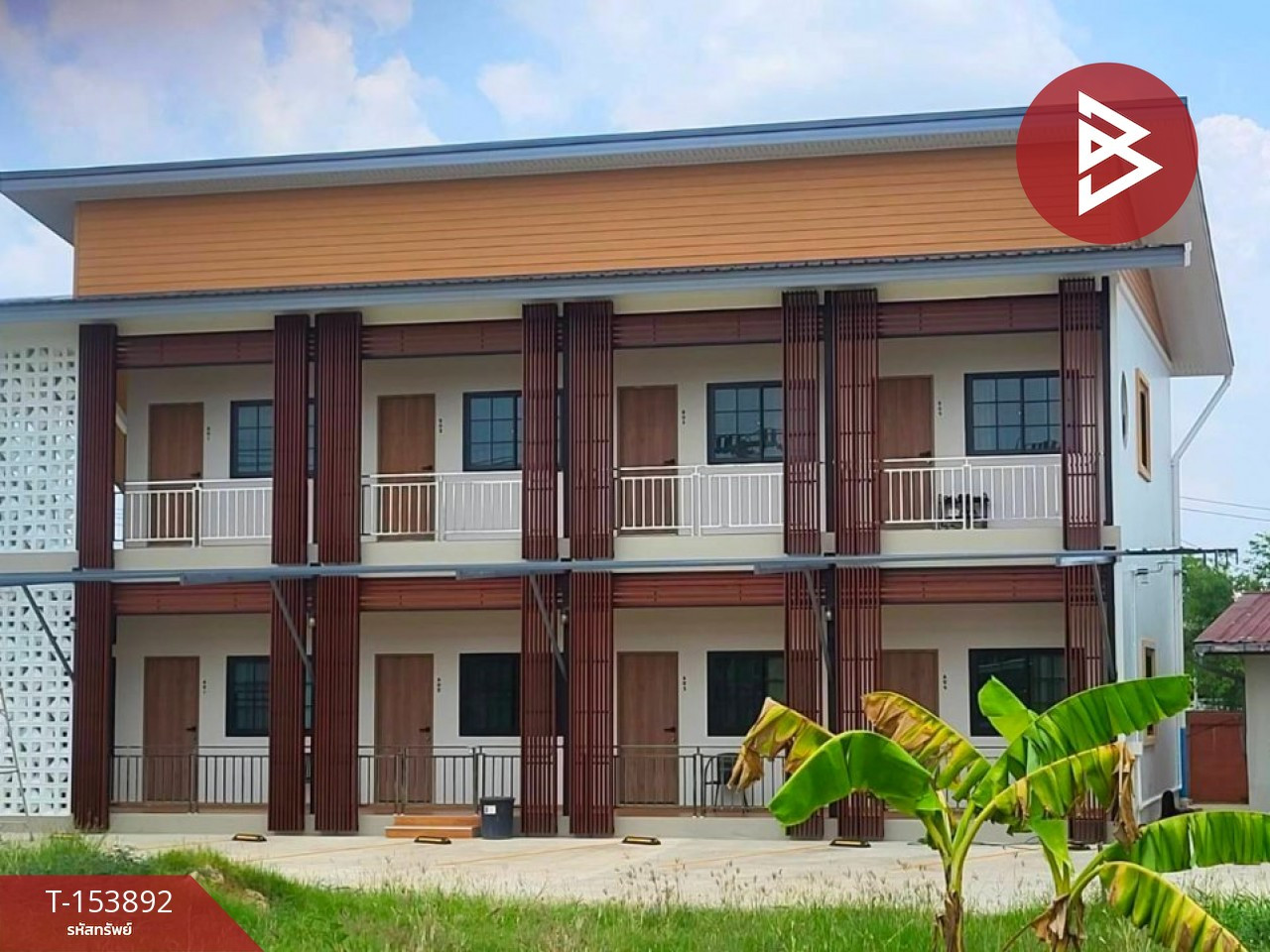 2-story apartment for sale, area 1 rai 3 ngan 2 sq m, Cho Ho, Nakhon Ratchasima.