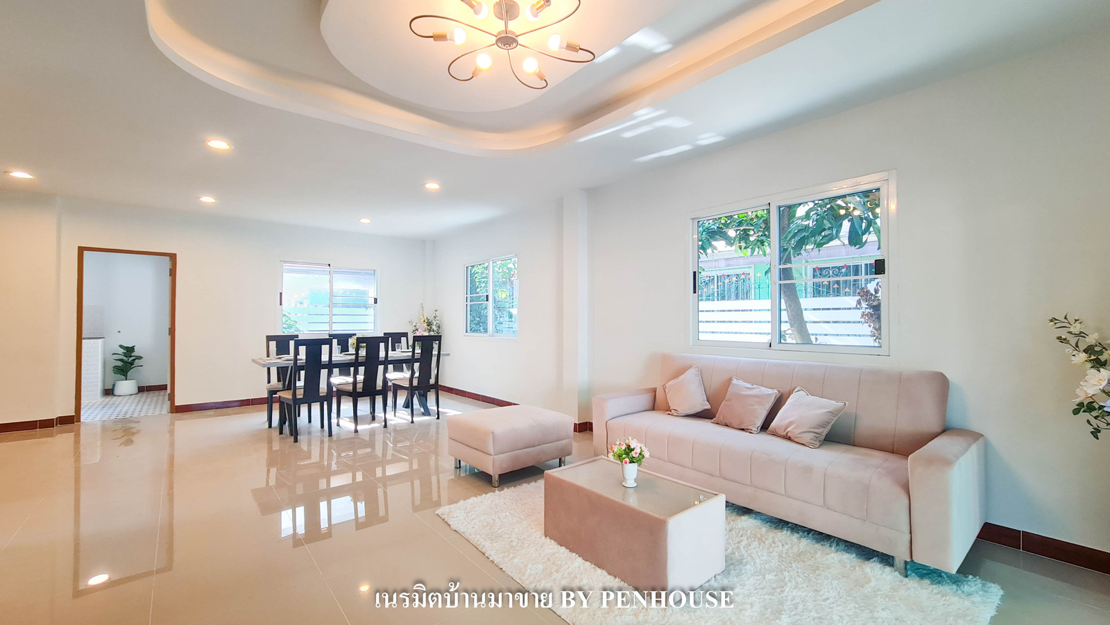  ขายบ้านเดี่ยว 2 ชั้น หมู่บ้านปรีชา สุวินทวงศ์ | 4 ห้องนอน เนื้อที่ 73 ตร.ว. จอดรถได้ 3 คัน  – รูปที่ 3
