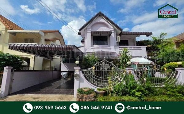 2-story detached house, 50.1 sq m, Phannikar, Bang Waek Road, house ready to move in, good condition, cheap price.