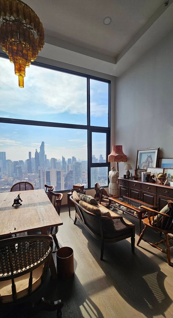 🔥🔥 PRICE DROP! PARK ORIGIN CHULA–SAMYAN 🔥🔥 2 ห้องนอน + ชั้นลอย | ชั้น 34 | 65 ตร.ม. | Panorama View (IQI-C010)