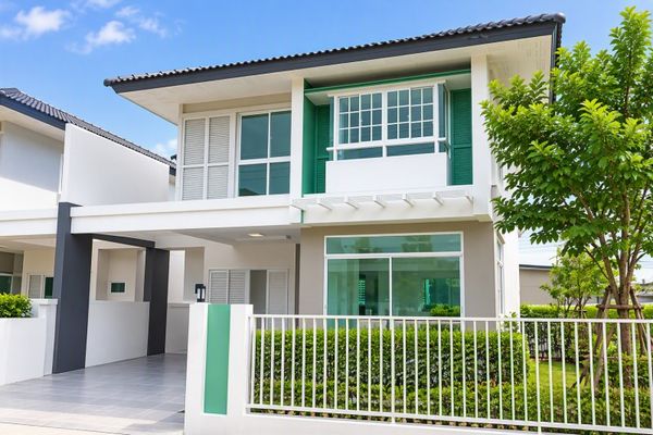 2-story house for rent at Bangna-Trad KM 16 (Bang Pla area, near Wat Bang Chalong Nok—700 meters awa