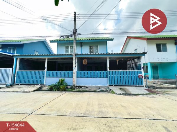 2-story semi-detached house for sale, Eua-Athorn Chedi Hak Village, Ratchaburi.