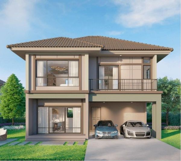 For Sale House , Passorn Prestige Pinklao-Petchkasem , Krathum Lom , Sam Phran , Nakhon Pathom , CX-178237