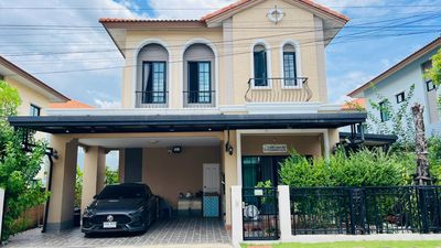  บ้านเดี่ยว เดอะริคโค้เรสซิเดนซ์ วงแหวน-จตุโชติ 50.6 ตรว.4 นอน 3 น้ำ 2 จอดรถ ใกล้ทางด่วนจตุโชติ 2 นาที 