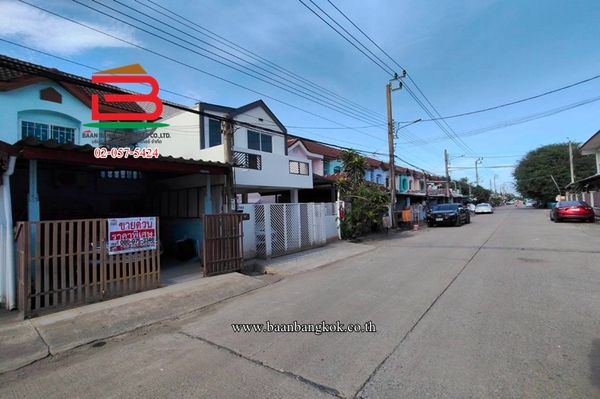Townhouse Phanason 2, Nimitmai 1 (near Lotus Suwinthawong), area 18.3 sq m., Sai Kong Din Subdistrict, Min Buri District.