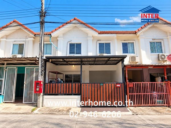 ทาวน์เฮ้าส์ 2 ชั้น 16 ตร.ว. หมู่บ้านพฤกษา33 บางบัวทอง ใกล้เดอะแจ๊ส กรีนวิลเลจ บางบัวทอง ซอยวัดลาดปลาดุก ถนนกาญจนาภิเษก บางใหญ่ นนทบุรี 