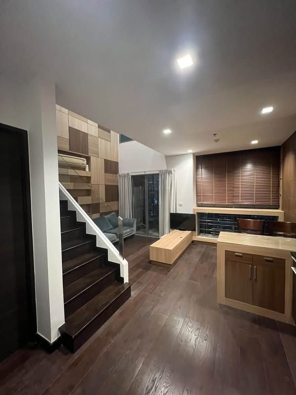 🏠✨ Ideo Q Phayathai | Duplex 1 bedroom condo for sale (HBH-TB-388)