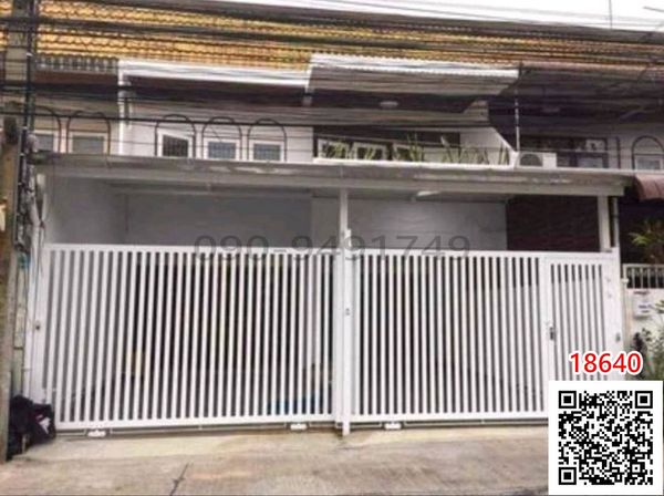 เช่า ทาวน์โฮม 2 ชั้น หมู่บ้านไทยวันดี ซอยวชิรธรรมสาธิต 57 แยก 20  สุขุมวิท 101/1   