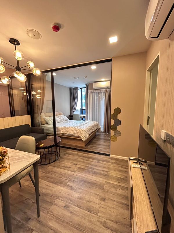 Atmoz รัชดา-ห้วยขวาง คอนโด 2 ห้องนอน ห้องสวย เฟอร์นิเจอร์ครบ ว่างพร้อมให้เช่า