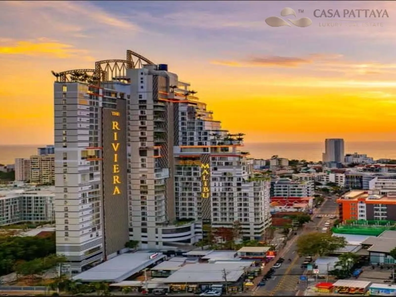 Luxury Condo for Sale: The Riviera Malibu, Pratumnak | Large Sea View Unit