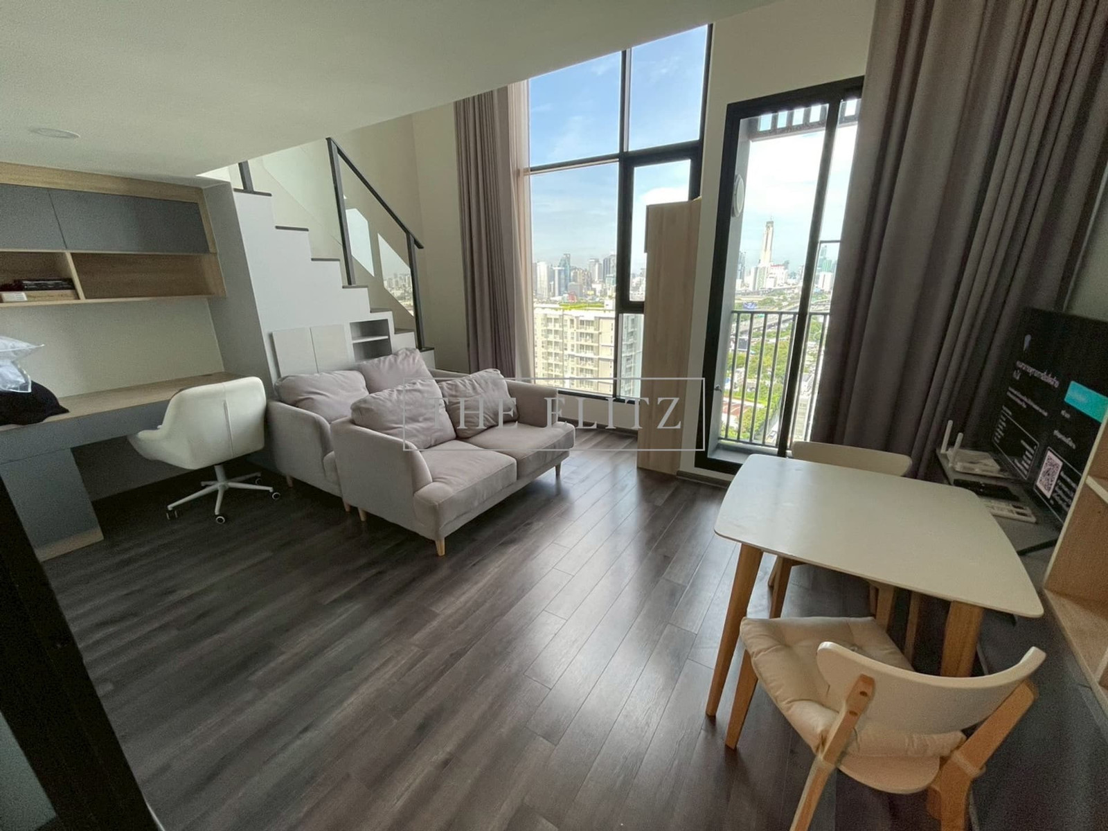 Spacious 1-Bedroom Condo at KnightsBridge Space Rama 9 | 40 SQ.M | Near MRT Phra Ram 9 | 30K/Month – รูปที่ 2