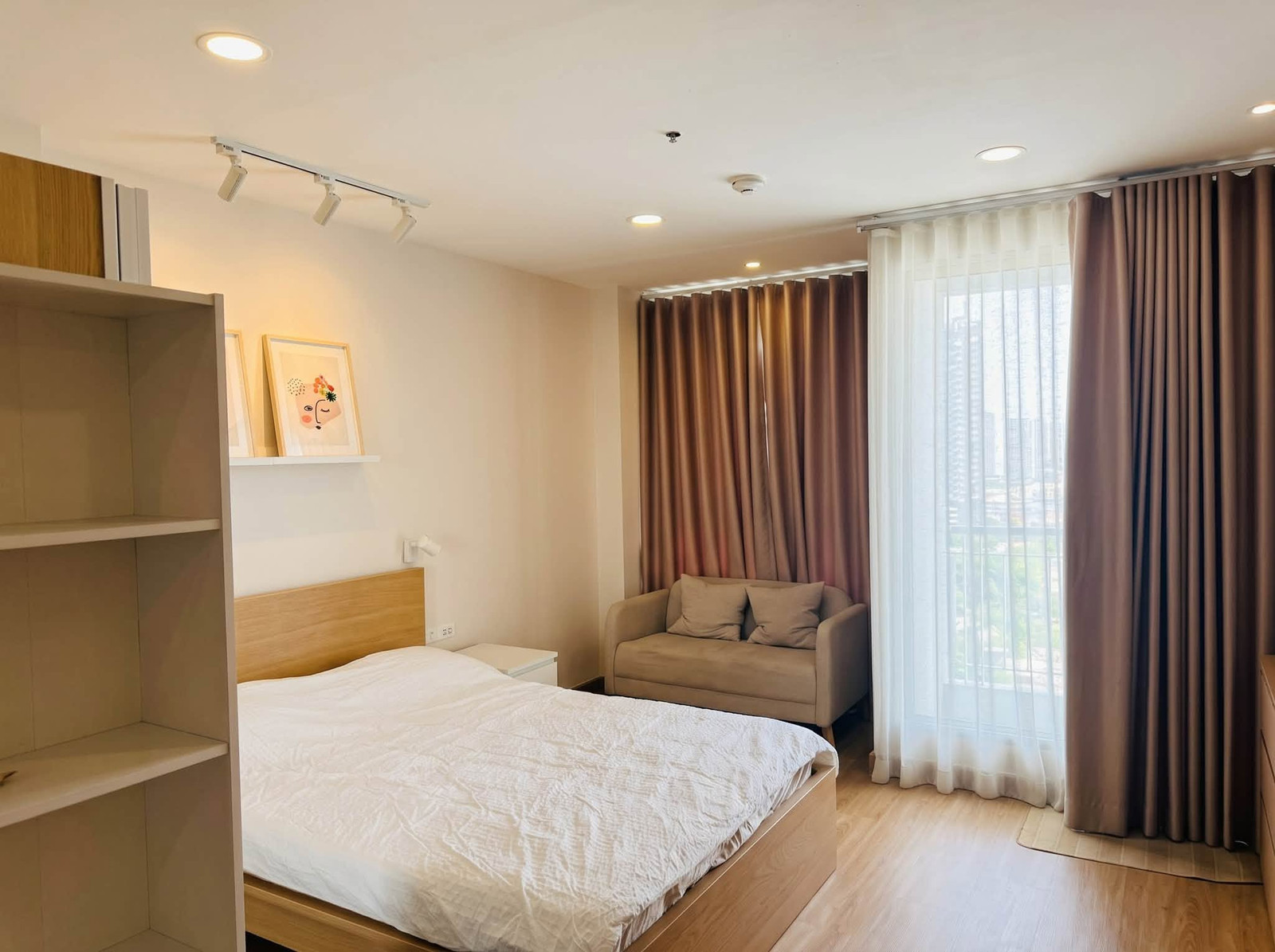 Beautiful room, high floor, fully furnished, very good quality!⭐️Life @ BTS Thaphra (Life @ BTS Tha Phra) – รูปที่ 4