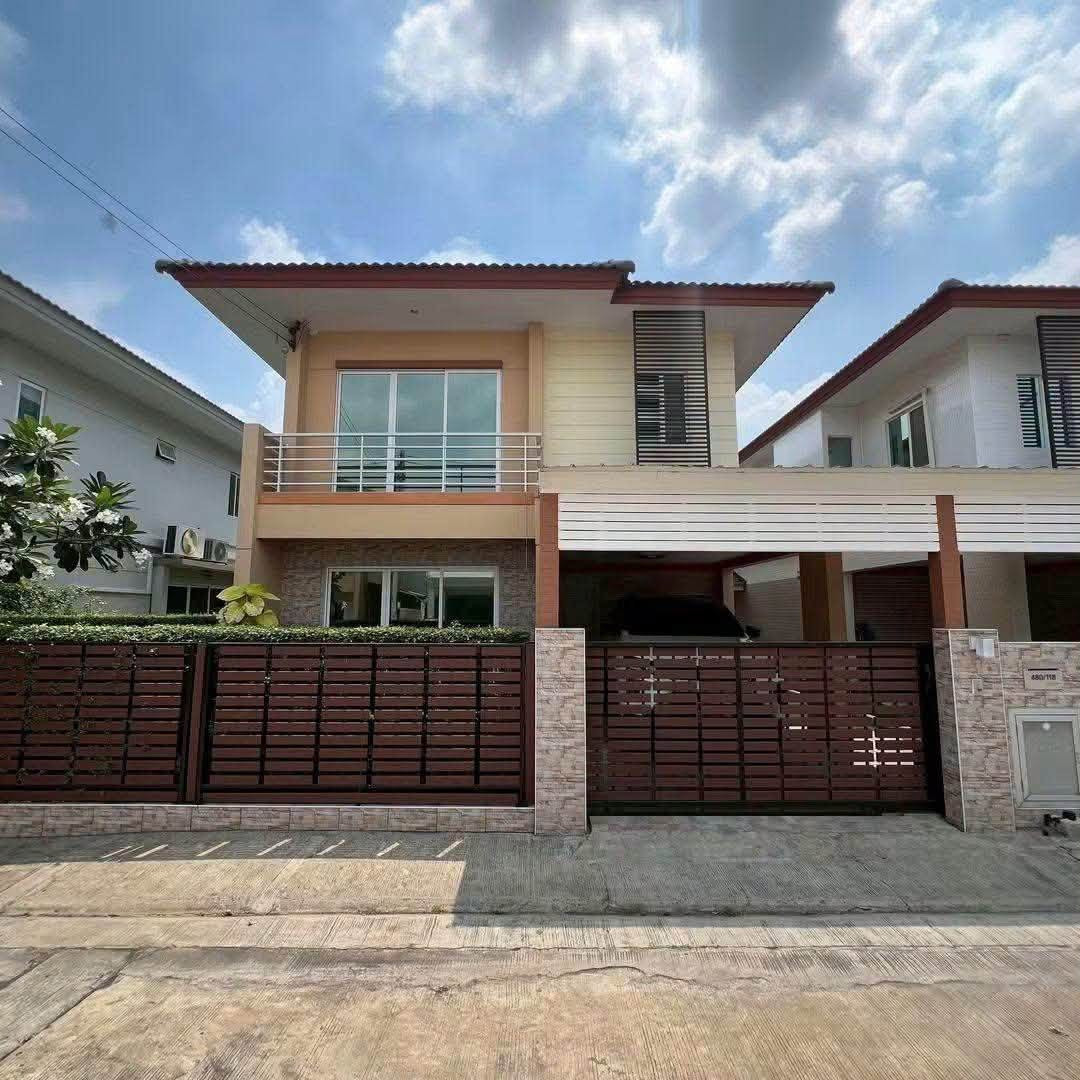 Single house for rent Ready to move in Pruksa Nara 53 Project