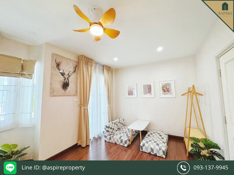 [ให้เช่า] ทาวน์เฮาส์ 3 ชั้น โครงการ ลีออง สุขุมวิท 62  – รูปที่ 2