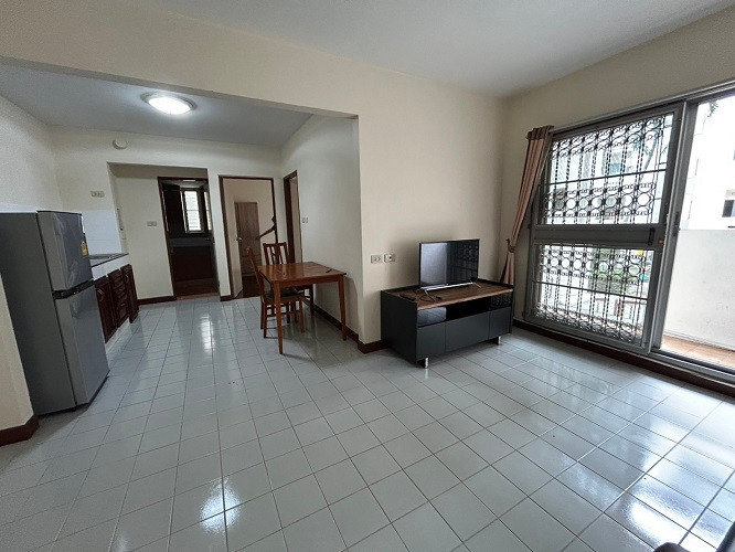 Baan Suan Thon Phutthabucha Condo, 2 bedrooms, 60 sq m., 1st floor, has a garden area, not cramped, comfortable to rest, near Bangmod University.