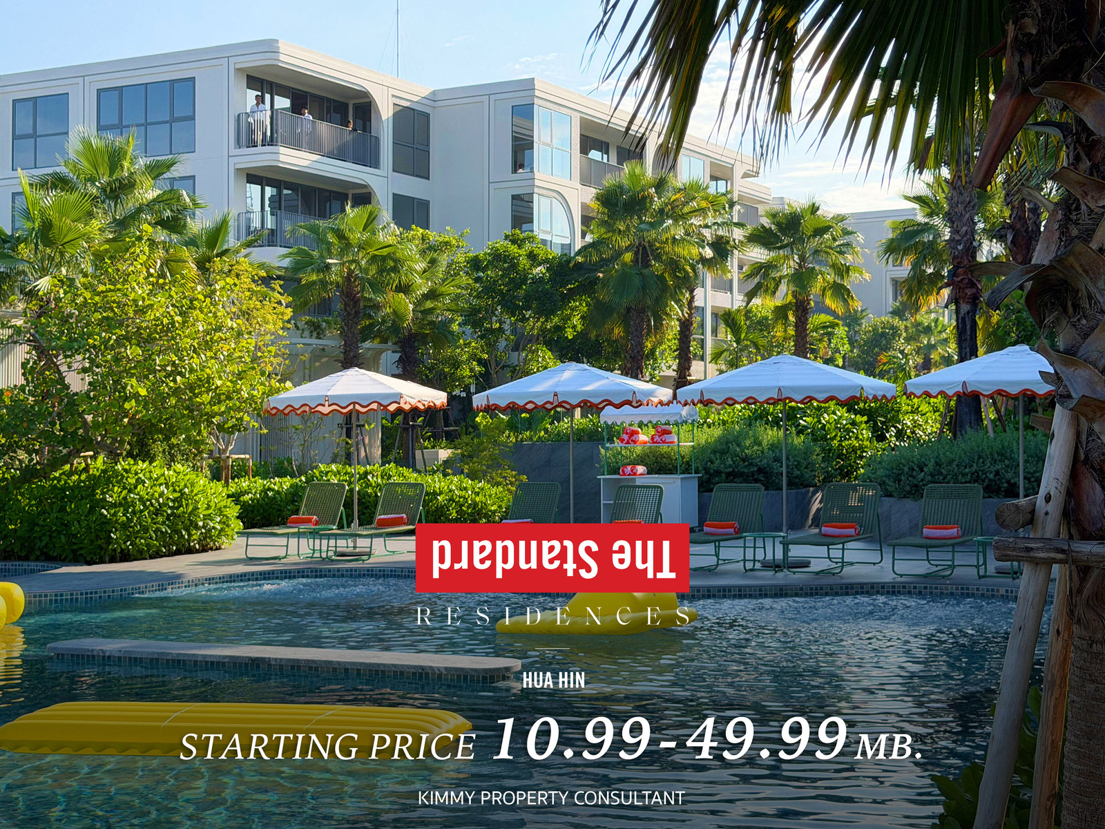 1-3 bedrooms, starting at 10.99 - 49.99 million baht (make an appointment to visit the project 093-962-5994 K.Kim) Line : gnx_
