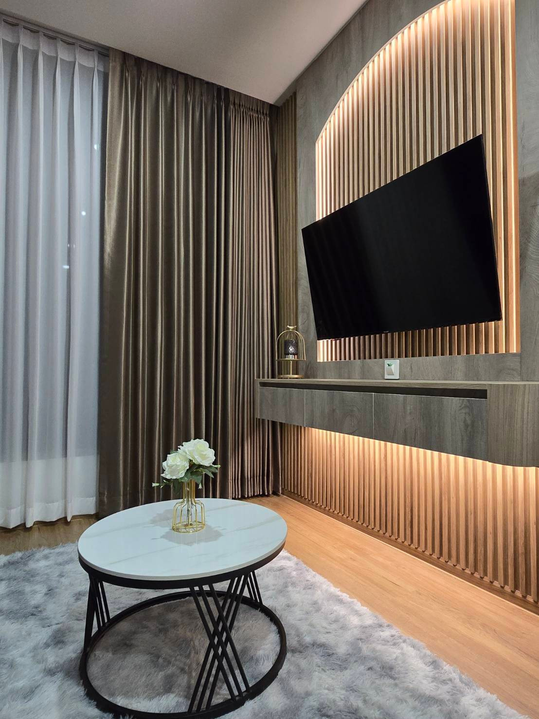 𝘾𝙡𝙤𝙪𝙙 𝙏𝙝𝙤𝙣𝙜𝙡𝙤𝙧-𝙋𝙝𝙚𝙩𝙘𝙝𝙖𝙗𝙪𝙧𝙞 MODERN LUXURY 1-BEDROOM CONDO FOR RENT – รูปที่ 3