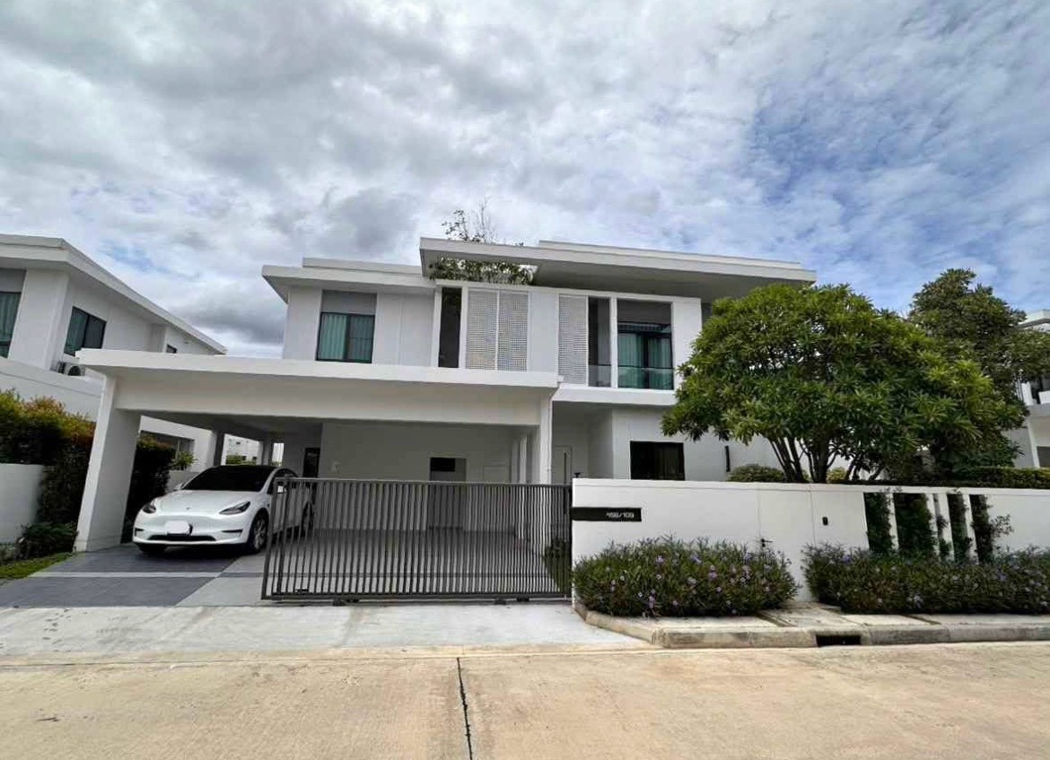 ME2500721 ​​Luxury detached house for sale, Manthana Bangna Km.15, fully furnished. You can move in right away!