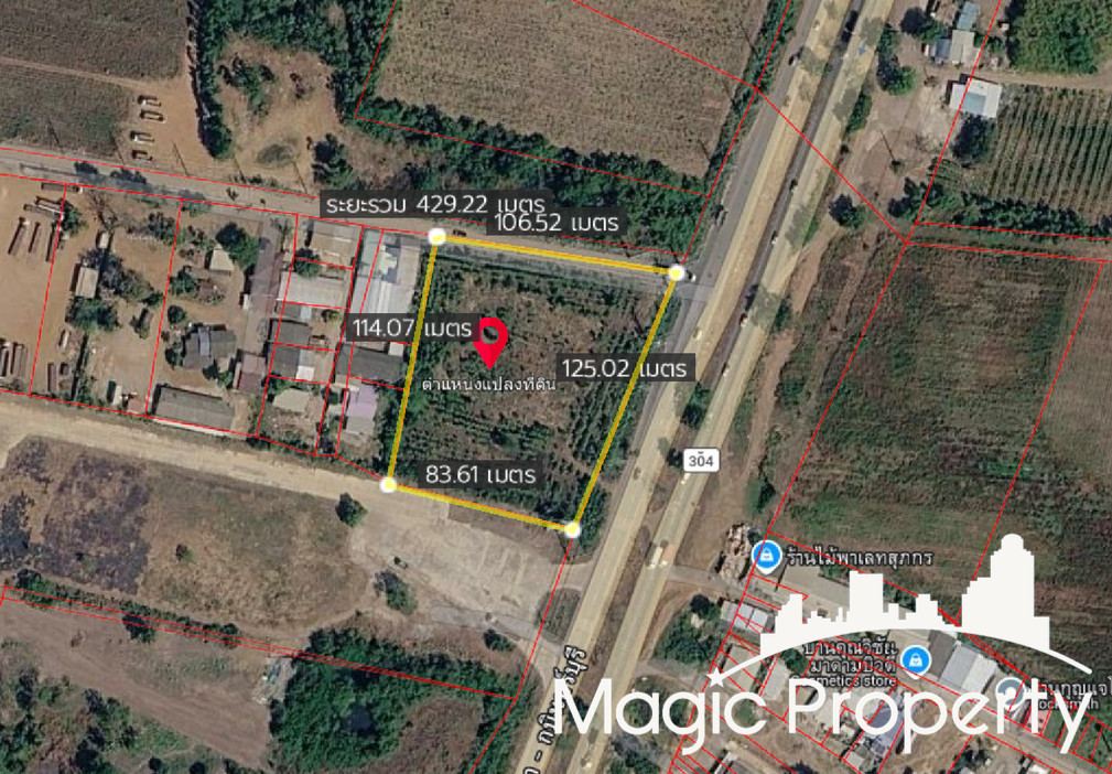 6 Rai 2 Ngan 31.7 Sq.wah Land For Sale in Nong Phrong Subdistrict, Si Maha Phot District, Prachin Buri – รูปที่ 2