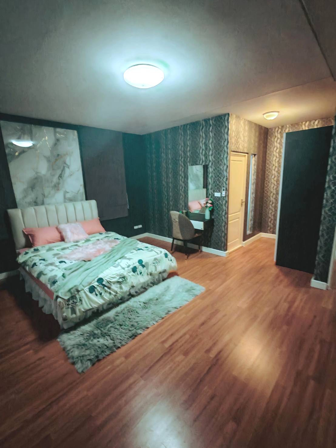 H260283 Siwalee bangna km13 house 3 bed furnished, sale 9m, rent 45k