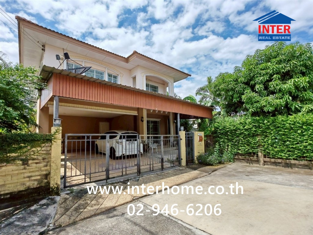 บ้านเดี่ยว 2 ชั้น 58.5 ตร.ว. หมู่บ้านภัสสรเพรสทีจ อ่อนนุช ซอย8 ใกล้ซีคอนแสควร์ ซอยเฉลิมพระเกียรติ ร.9 ซอย87 ถนนอ่อนนุช ถนนเฉลิมพระเกียรติ ร. 9 เขตประเวศ กรุงเทพมหานคร  – รูปที่ 2