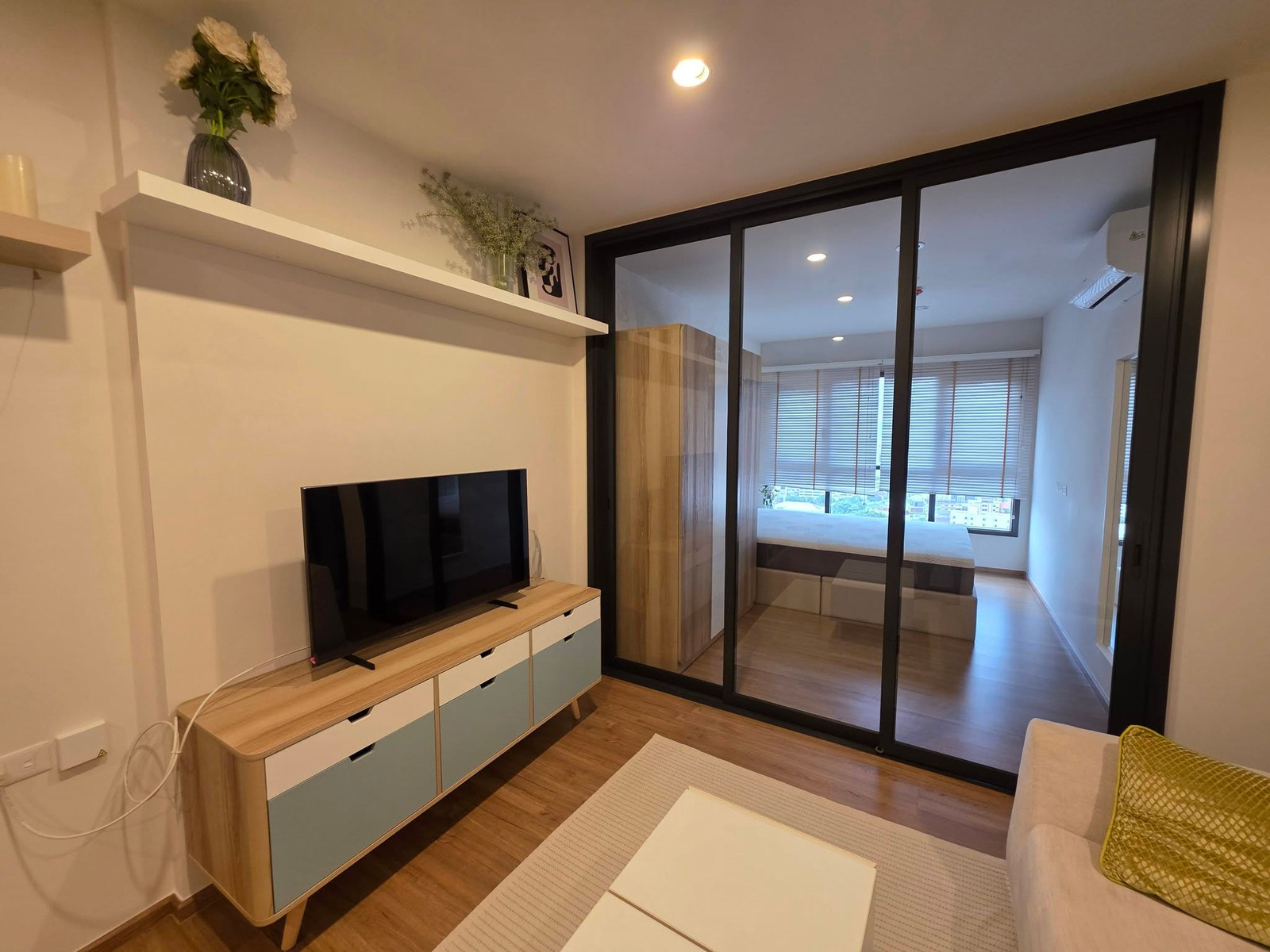 📍 The Line VIBE Phahol Yothin ห้อง 1 Bedroom วิวเมือง ชั้น 21 ฝั่งทิศใต้ – รูปที่ 3