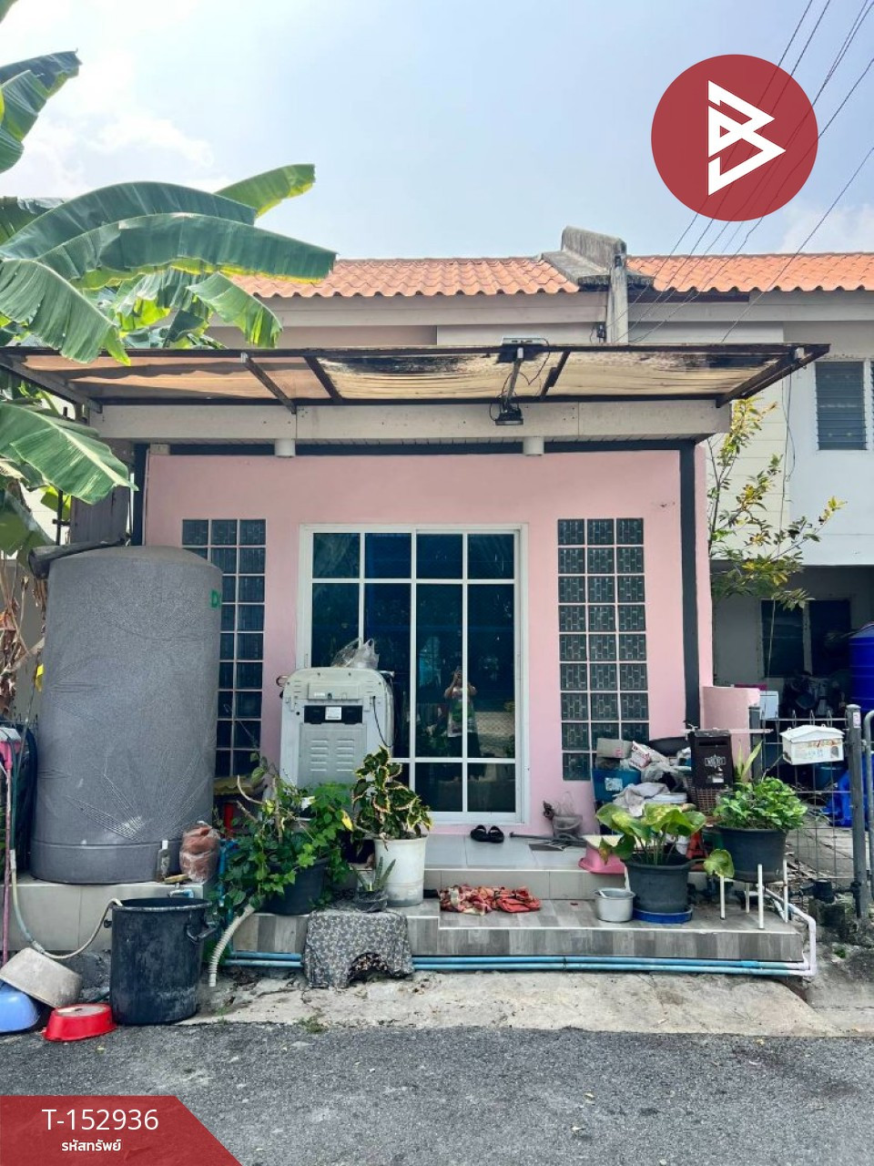 Townhouse for sale Eua-Athorn Village, Rangsit Khlong 7/3, Lam Luk Ka, Pathum Thani