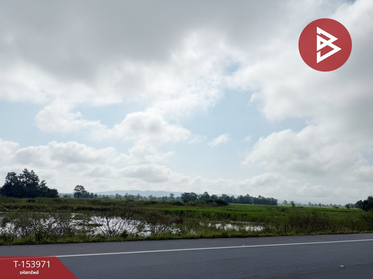 Land for sale, area 8 rai 17 sq m, Chiang Kham, Phayao.