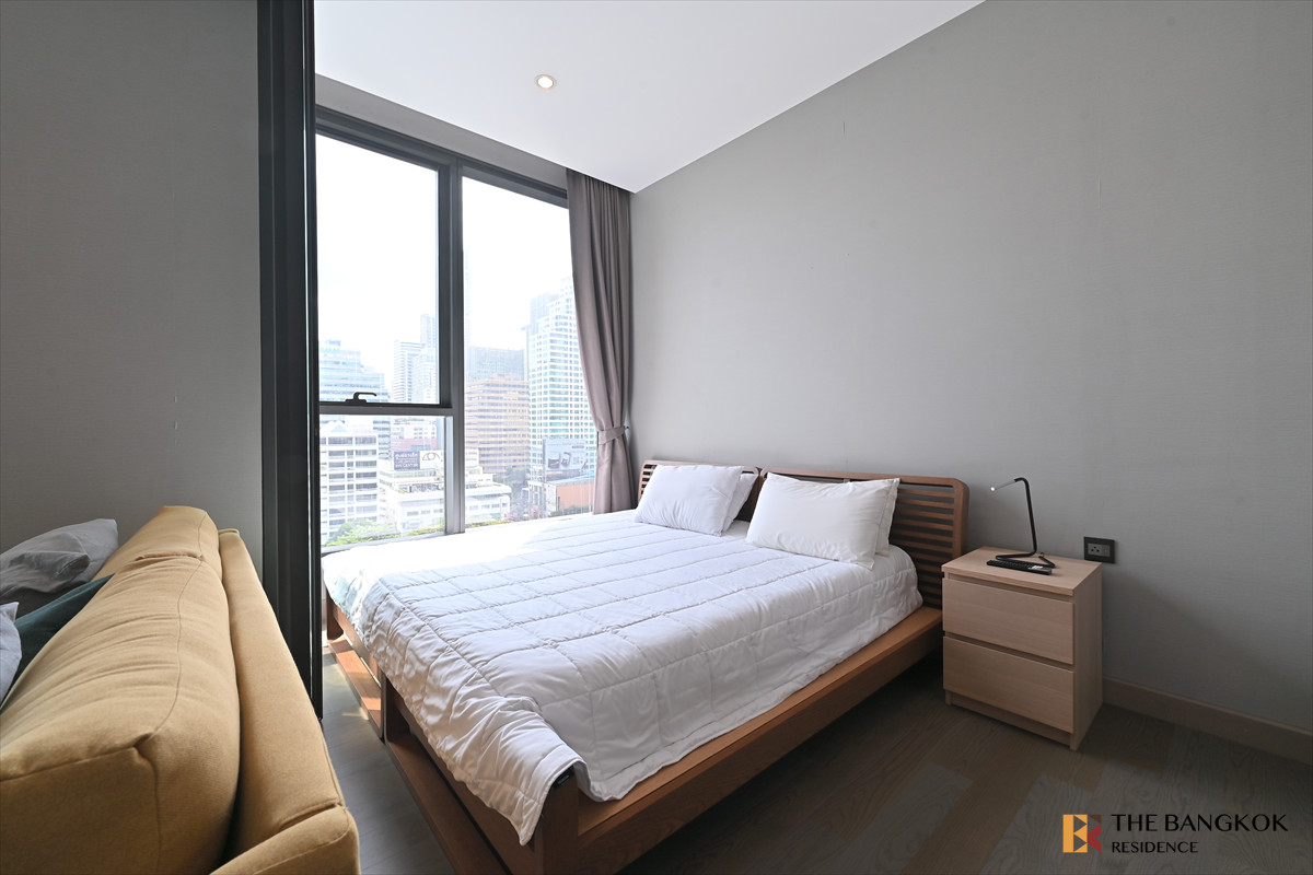 THE ESSE at SINGHA COMPLEX | 1 Bedroom 35 sq m, for rent only 28,000 baht, low floor, in the heart of Asoke-Phetchaburi, near MRT 1 minute - By Loft 0842824246
