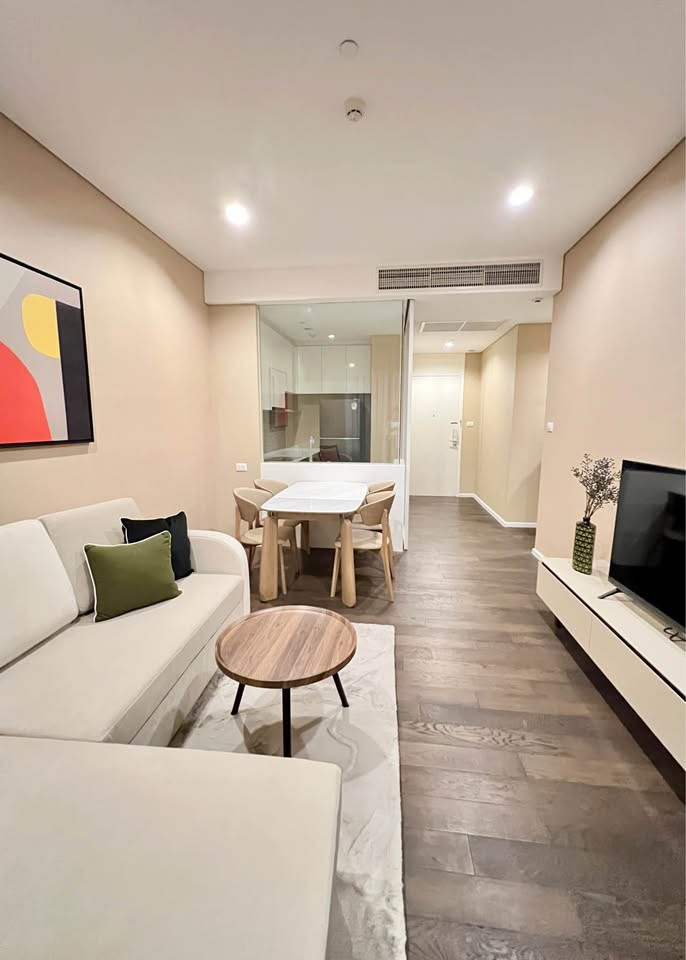2ห้องนอน พร้อมเข้าอยู่ ห้องใหญ่ แต่งสวย ที่ The Saint Residences