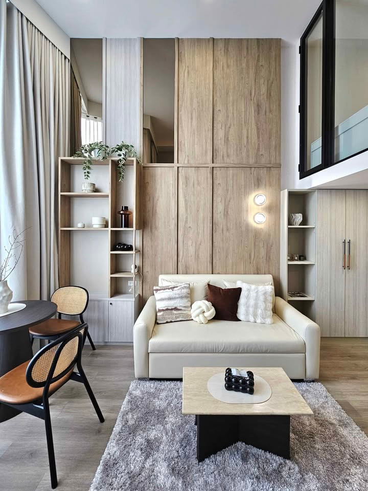 ปล่อยเช่า ห้อง Duplex แต่งสวย ใกล้ BTSพระโขนง เพียง 150 ม. เดินทางสะดวก Knightsbridge Space Rama4-Sukhumvit – รูปที่ 2