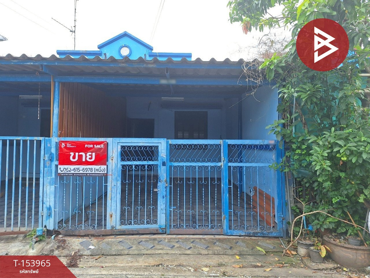 Single-storey townhouse for sale  Pitivilla Village, Phraeksa, Mueang Samut Prakan