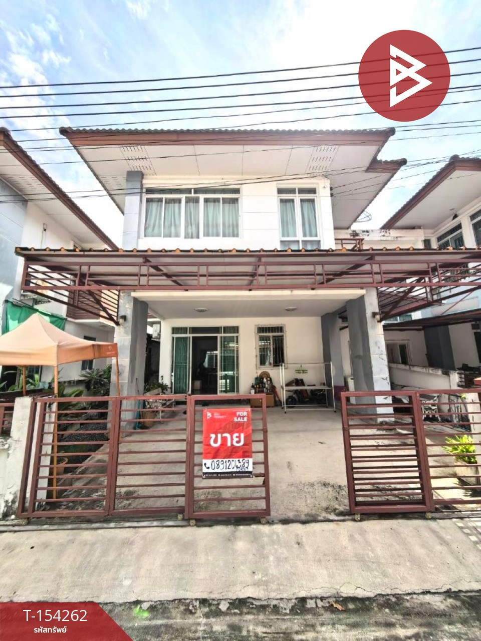 Semi-detached house for sale, Kittinakorn Village, Green Ville, Bang Phli, Samut Prakan.