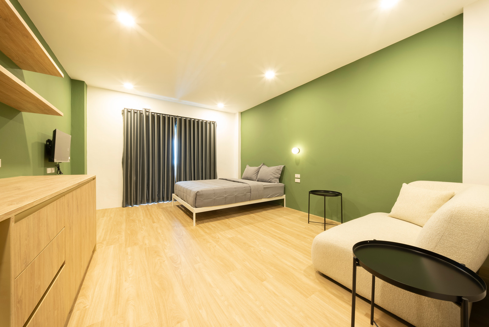 Sun & Star Apartment ห้องพักตกแต่งใหม่ เฟอร์นิเจอร์ครบ – รูปที่ 2
