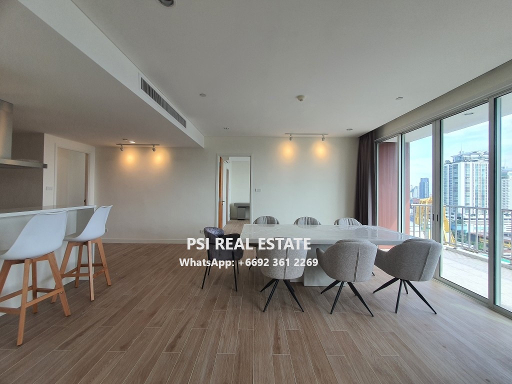 🏡 NEWLY RENOVATED RIVERSIDE VIEW CONDO FOR RENT | 3 BEDROOMS + MAID IN EKKAMAI AREA |฿100,000 NET/MONTH – รูปที่ 2