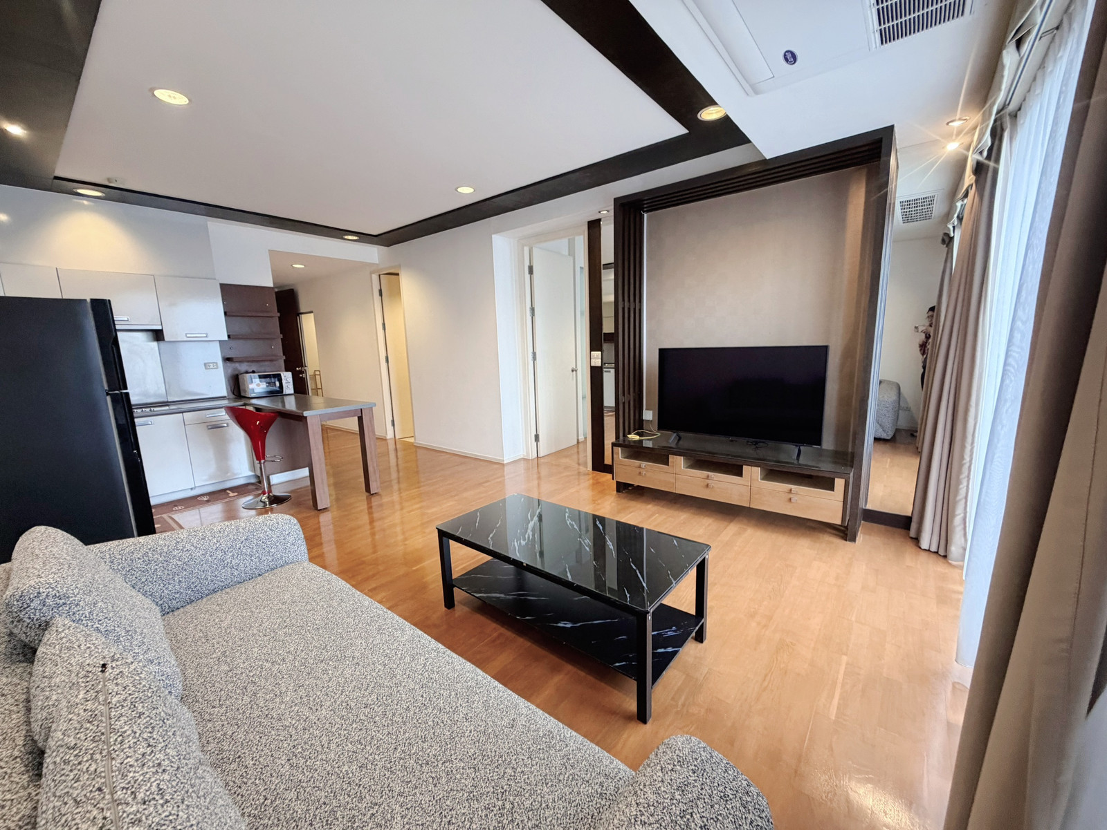 RENT !! Condo Amanta Ratchada, MRT Thailand Cultural Center, 2 Beds, Tower 3, Fl. 2, Area 85 sq.m., Rent 35,000 Baht  – รูปที่ 2