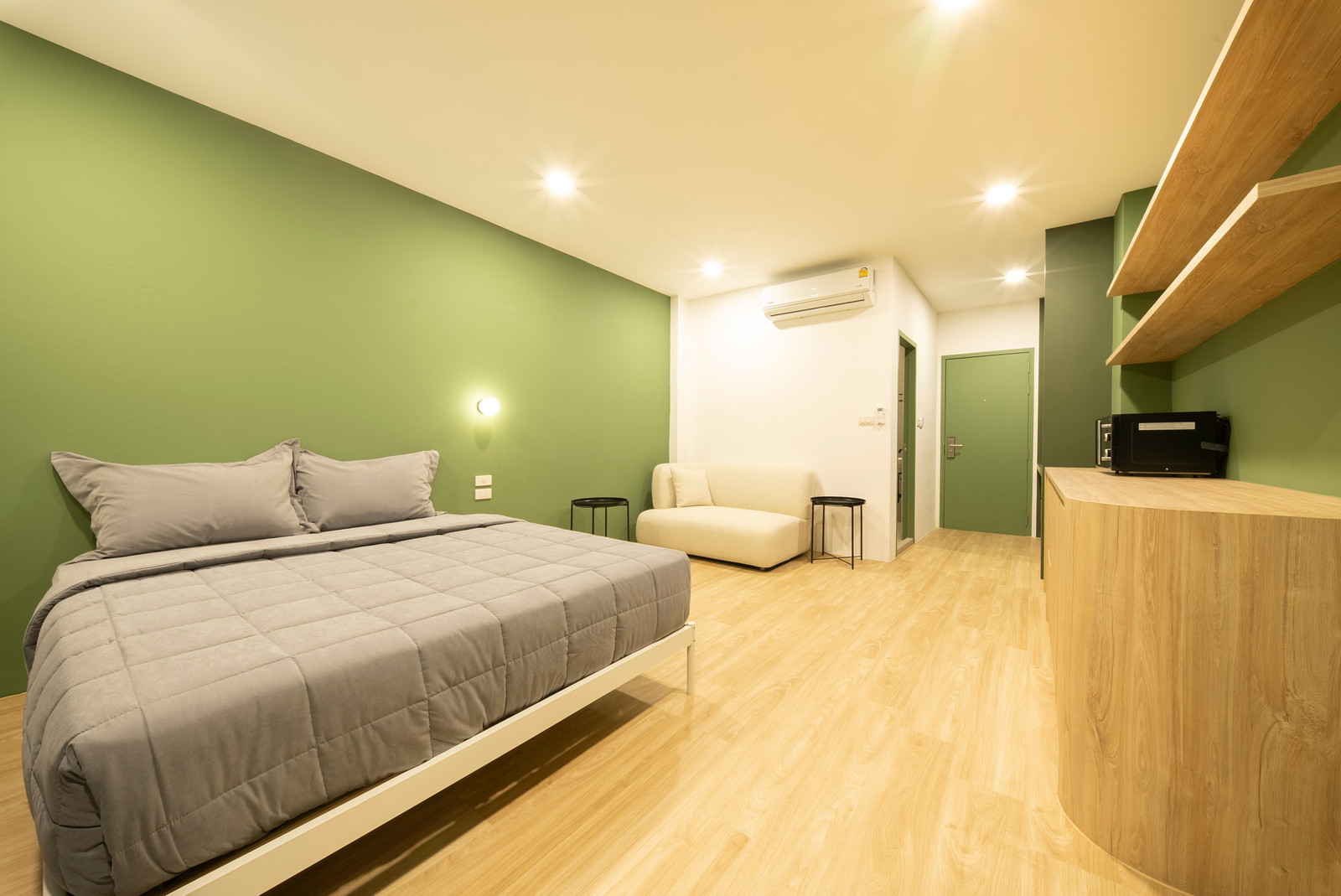 Sun & Star Apartment ห้องพักตกแต่งใหม่ เฟอร์นิเจอร์ครบ – รูปที่ 3