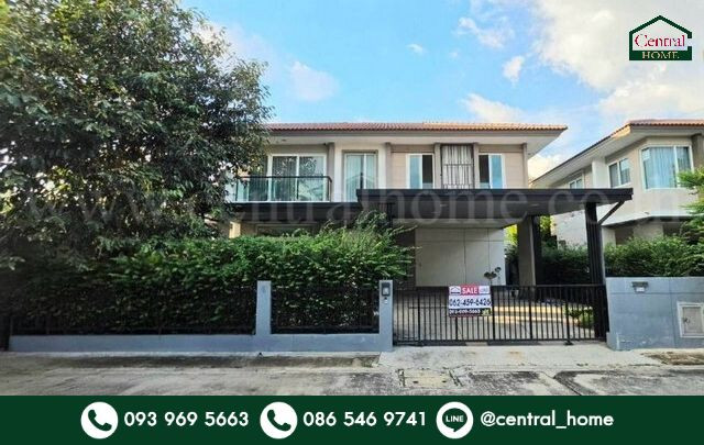 บ้านเดี่ยว 2 ชั้น 56.6 ตร.ว คาซ่า เพรสโต้ วงแหวน-ปิ่นเกล้า ทำเลดี  พร้อมอยู่ ต่อเติม ตกแต่งครบ ราคาถูกมาก