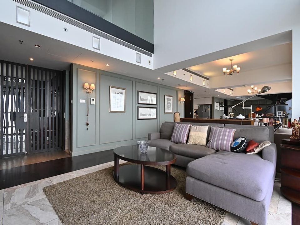 +++เช่าด่วน+++  The Met Condominium ** 4 ห้องนอน Duplex  ขนาด 366 ตรม.ชั้น 54-55  แต่งครบพร้อมเข้าอยู่ – รูปที่ 2