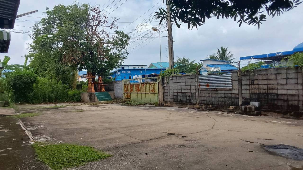 Land 1 rai 100 sq m. with buildings, warehouse, Lahan Subdistrict, Bang Bua Thong District, Nonthaburi Province, Bang Bua Thong - Suphan Buri Road (340) – รูปที่ 3